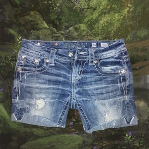 Miss Me low rise cut off shorts